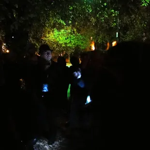 Carl, the spooky tour guide