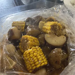 M13b. Scallop (1 lb) for sure not a lb of scallops in there .