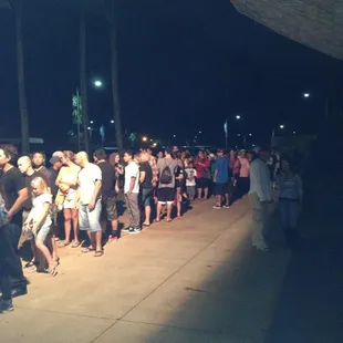 The line