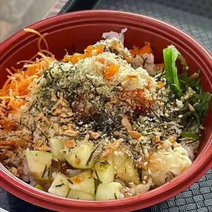 Poke Salmon Bowl