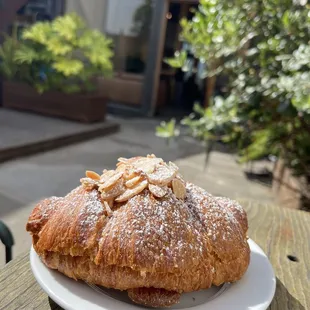 Almond croissant