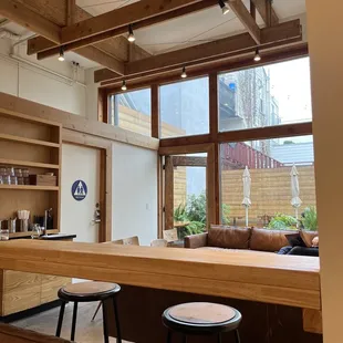 Cozy back area