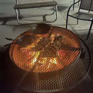 a fire pit