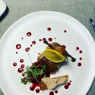 a plate of food