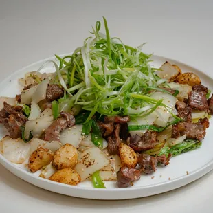 stir-fried chicken gizzards