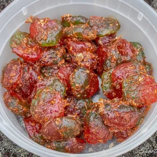 Strawberry Sour Patch w/ Yuzu, Lemon Peel &amp; Chamui Sauce