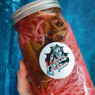 Haus Made Pickled Red Onions