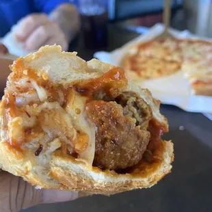 Meatball sandwich