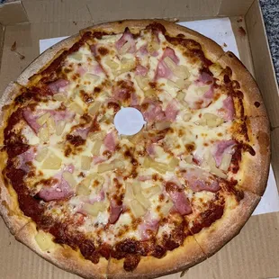 New Hawaiian Style pizza