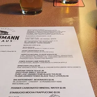 Great service and  great brew ... waiter is on it .. he is top notch..