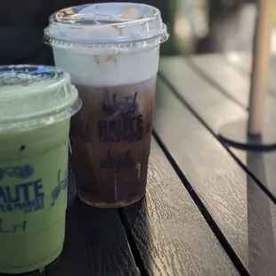 Matcha and Cold Brew