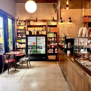 Inside order area - drink view