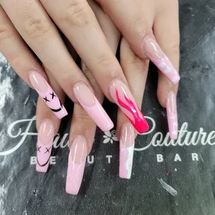 Cute colors with design.