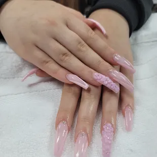 Cute nails.