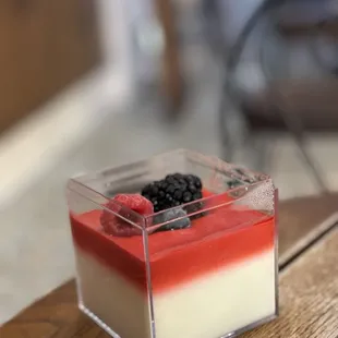 Strawberry Panna Cotta