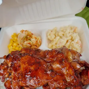 BBQ Chix plate