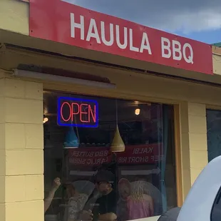 Outside photo so you can find it.