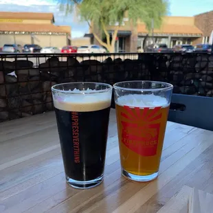 Friday night on the dog friendly patio