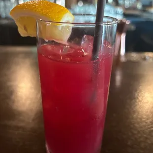 Marion berry lemonade