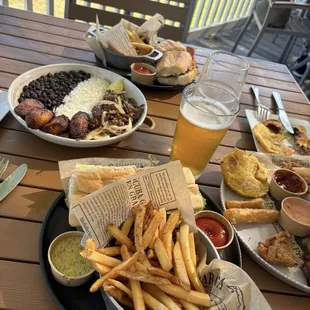 Vaca Frita, Special Cuban, and Chicken sandwich