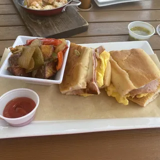 Cuban Breakfast Sandwich