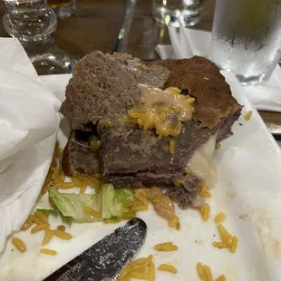 Bistec de res uruguayo crudo , no pude comerlo