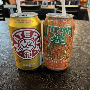 Can't have Cuban food without Materva and Jupiña!