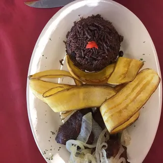 Masitas de cerdo frita