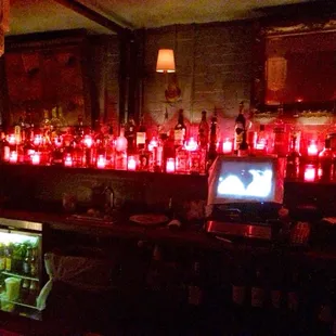 The very hip and dark Havana Bar...