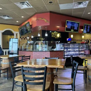 Restaurant view from our table.