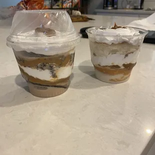 Chocolate and vanilla tres leches