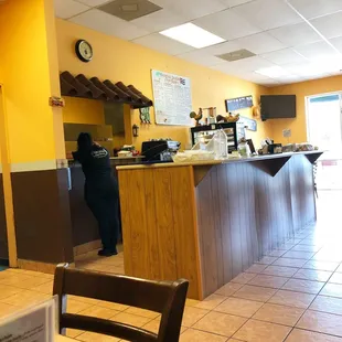 Nice size bakery / restaurant, but be warned you'll leave smelling like heavy grease!