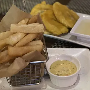 Fried Yuca is a must!