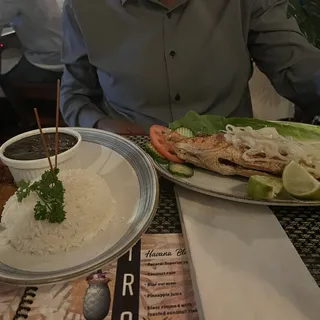 Pargo Entero (Whole Red Snapper)