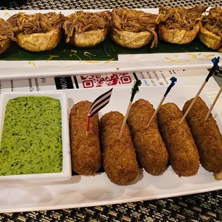 Tostones Rellenos con Vegetales
