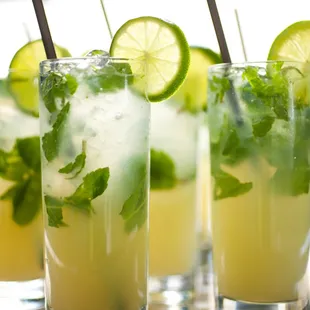 Tray passed Traditional Mojitos