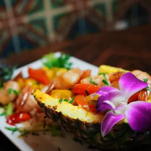 Pineapple Shrimp Boat