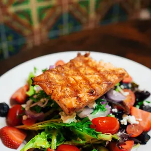 Salmon Fig Salad