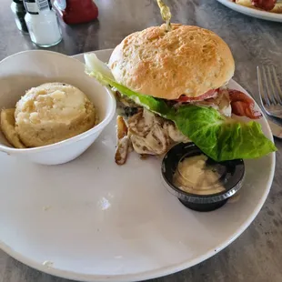 Black and Blue Burger