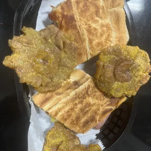 Cuban Sandwich &amp; Tostones