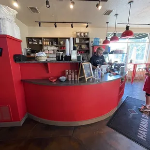 Inside looking towards Starkey St