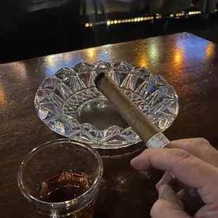 Great atmosphere and excellent selection of cigars