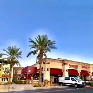 Eastern and Pebble. Next to movie theater