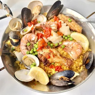 SEAFOOD PAELLA , this one is good