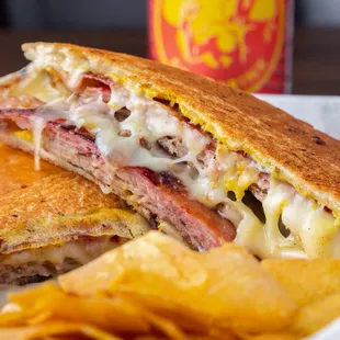 The Crazy Cuban Sandwich..up close and personal