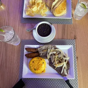 Cuban Sandwich Palomilla Steak Plate