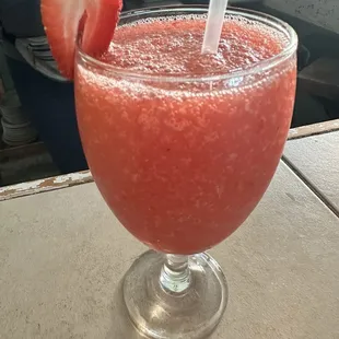 Yummy strawberry daiquiri