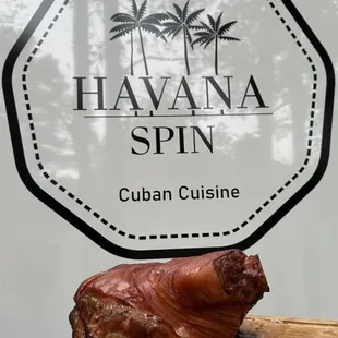 Roasted pork which used to create Cuban sandwiches