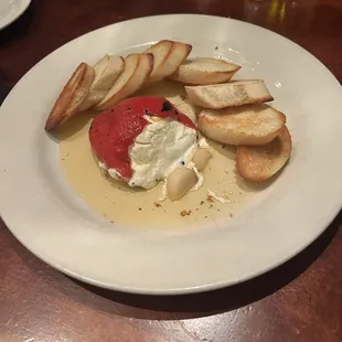 Roasted red pepper &amp; Goat cheese