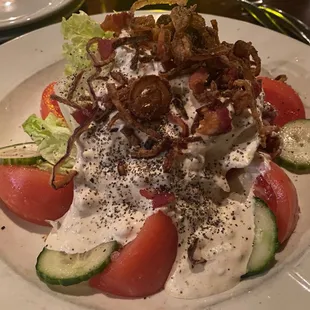 Best wedge salad I've had in a long time.